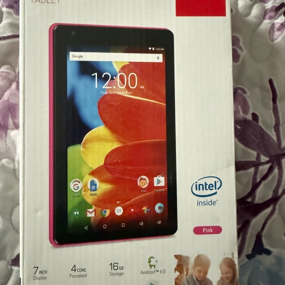 RCA NEW Pink Tablet with Intel Inside